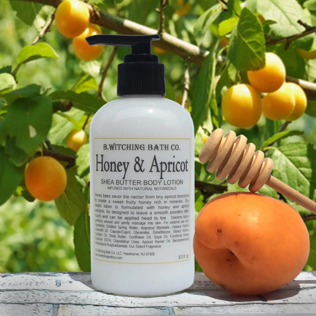 Honey & Apricot Sheabutter Body Lotion 8oz - Boutique Laurie and Company